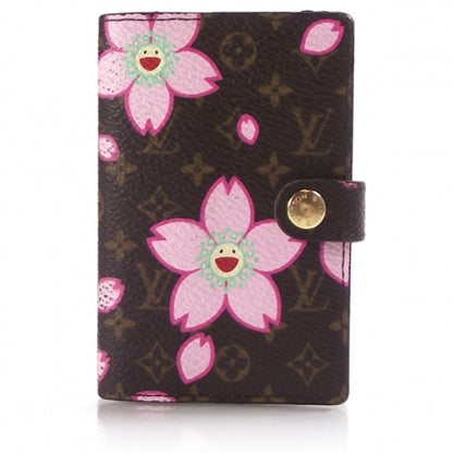 Louis Vuitton Cherry Blossom Mini Agenda Address Book 1 of 8