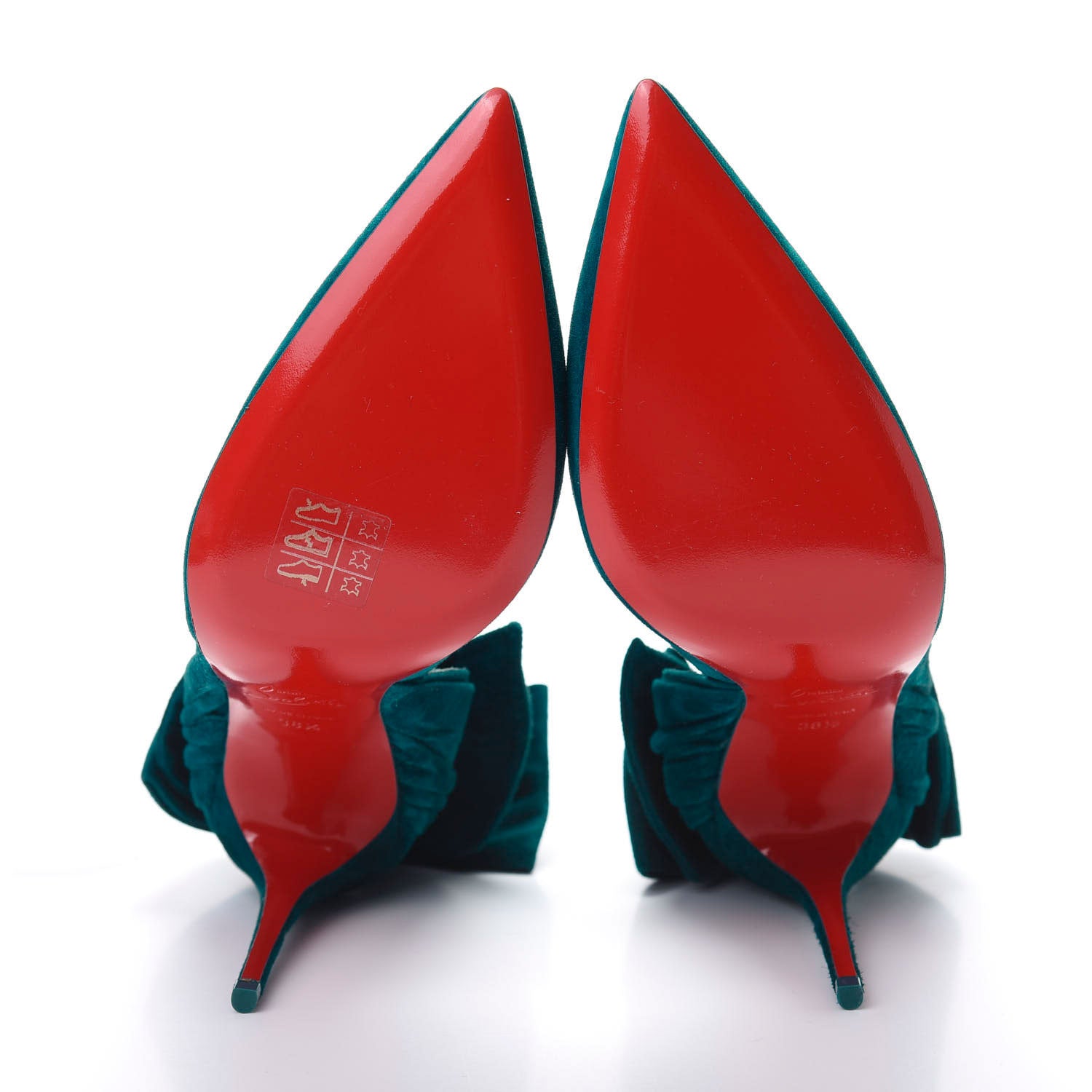 Christian Louboutin Suede Rabakate 100 Pumps 38.5 5 of 13