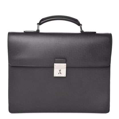 Louis Vuitton Taiga Robusto 1 Compartment Briefcase Ardoise 1 of 9