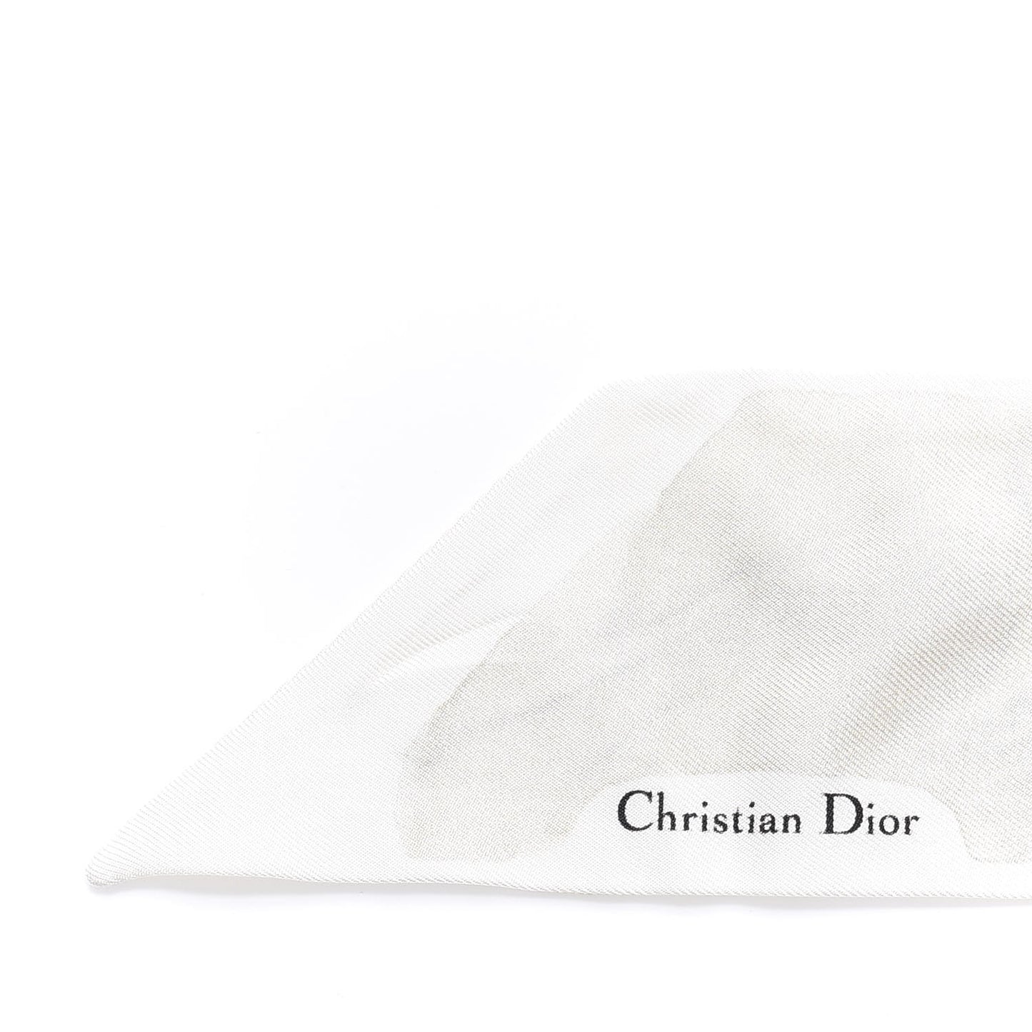 Silk Mitzah Scarf Off White