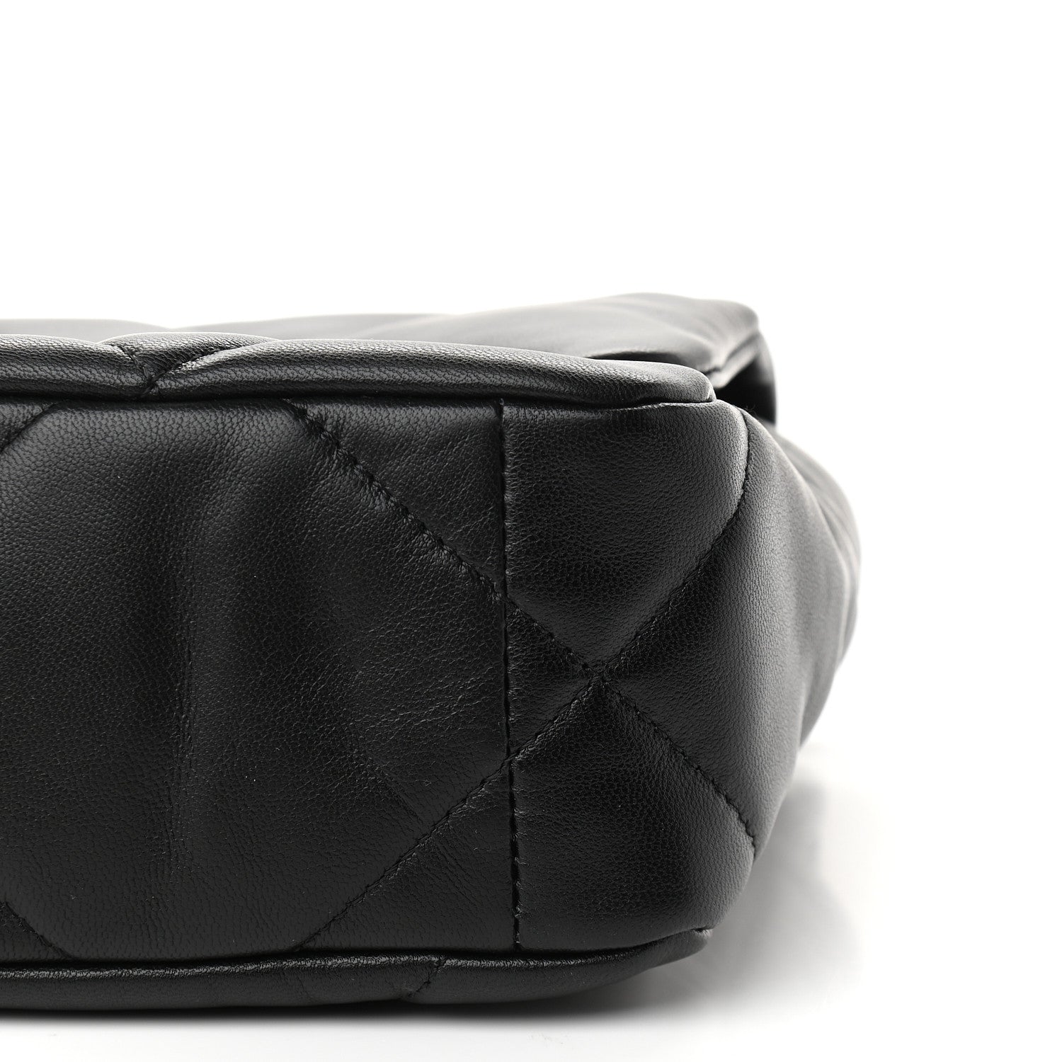 Chanel Lambskin Quilted Medium Chanel 19 Flap Black 9 of 9