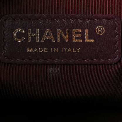 Chanel Caviar Suede Calfskin Chevron Medium Boy Flap White 6 of 16