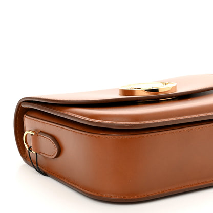 Burberry Calfskin Small Elizabeth Bag Brown 7 of 9