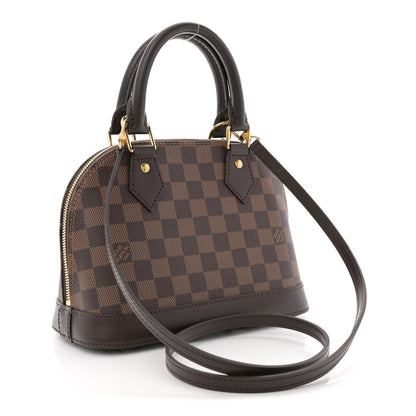 Louis Vuitton Damier Ebene Alma BB 3 of 9