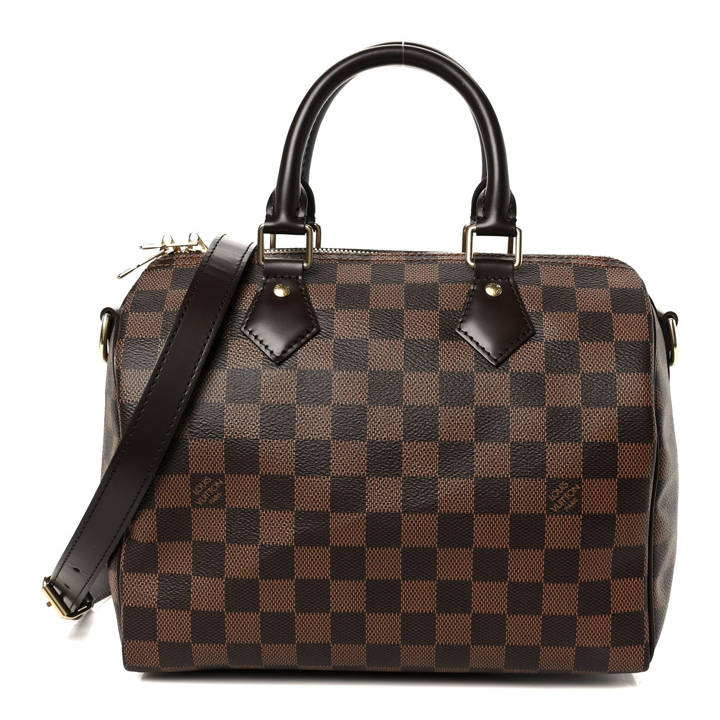 Damier Ebene Speedy Bandouliere 25