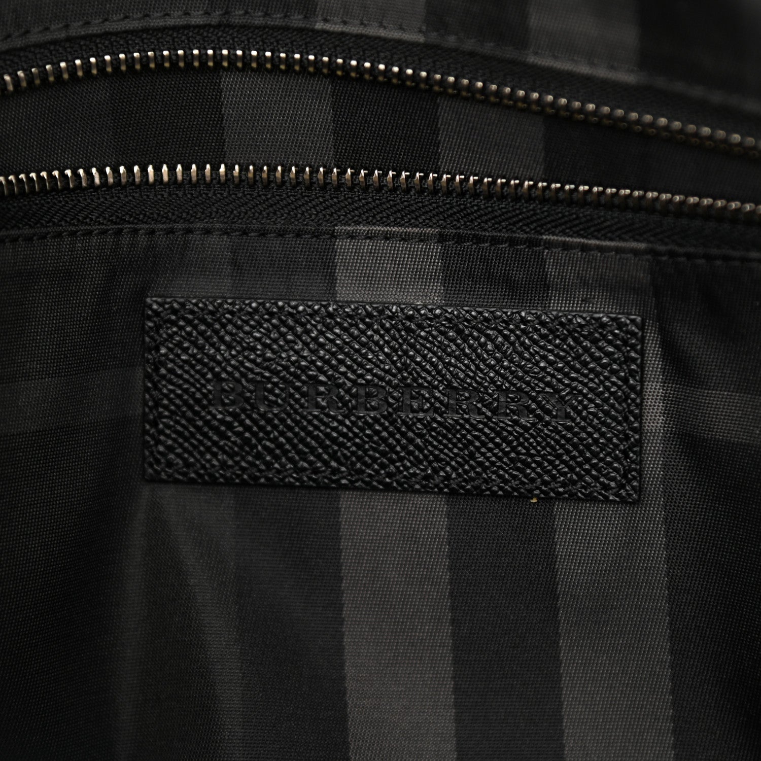 Burberry Textured Calfskin Briefcase Black 5 of 11
