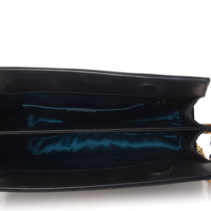 Gucci Suede Patent GG Web Small Ophidia Chain Shoulder Bag Black 5 of 10
