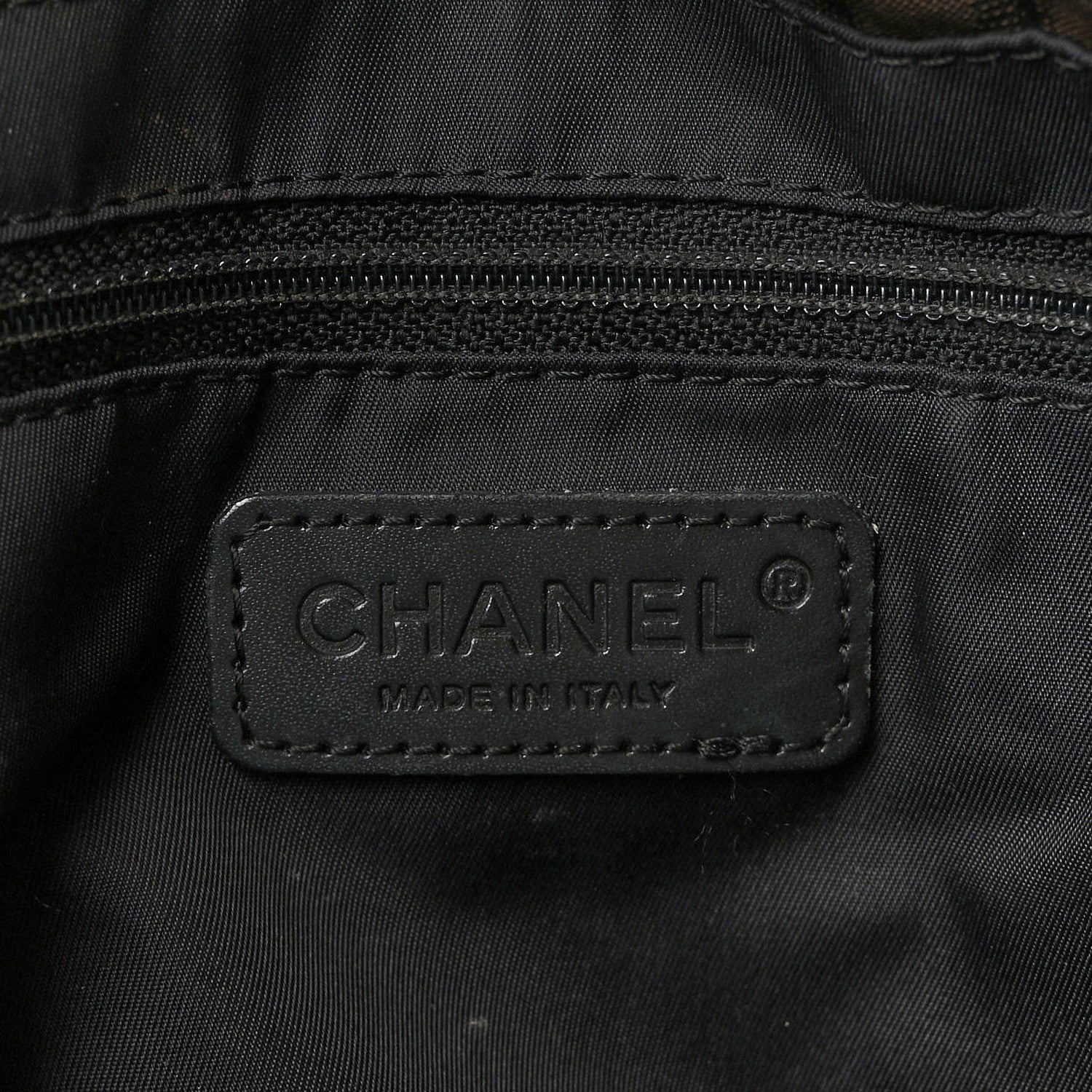 Chanel Nylon Travel Convertible Tote Black 6 of 9