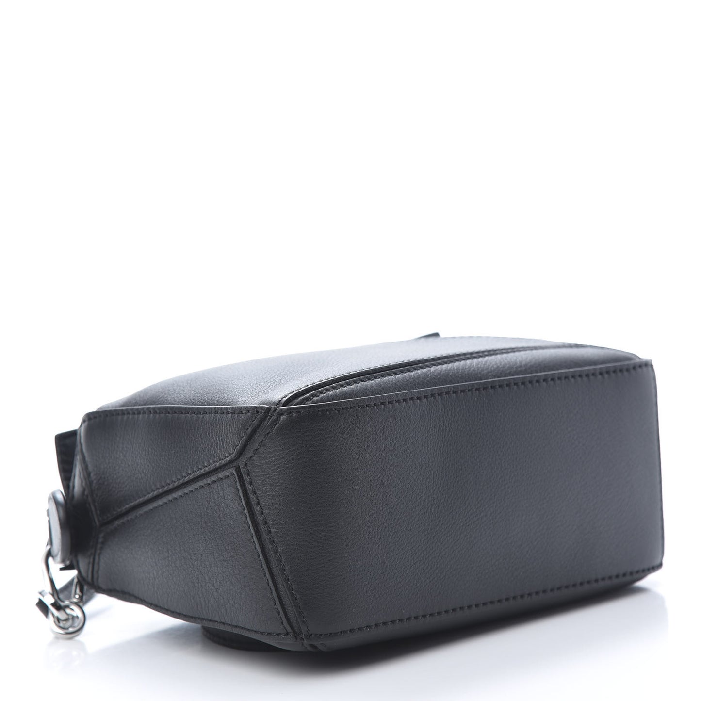 Calfskin Mini Puzzle Bag Black