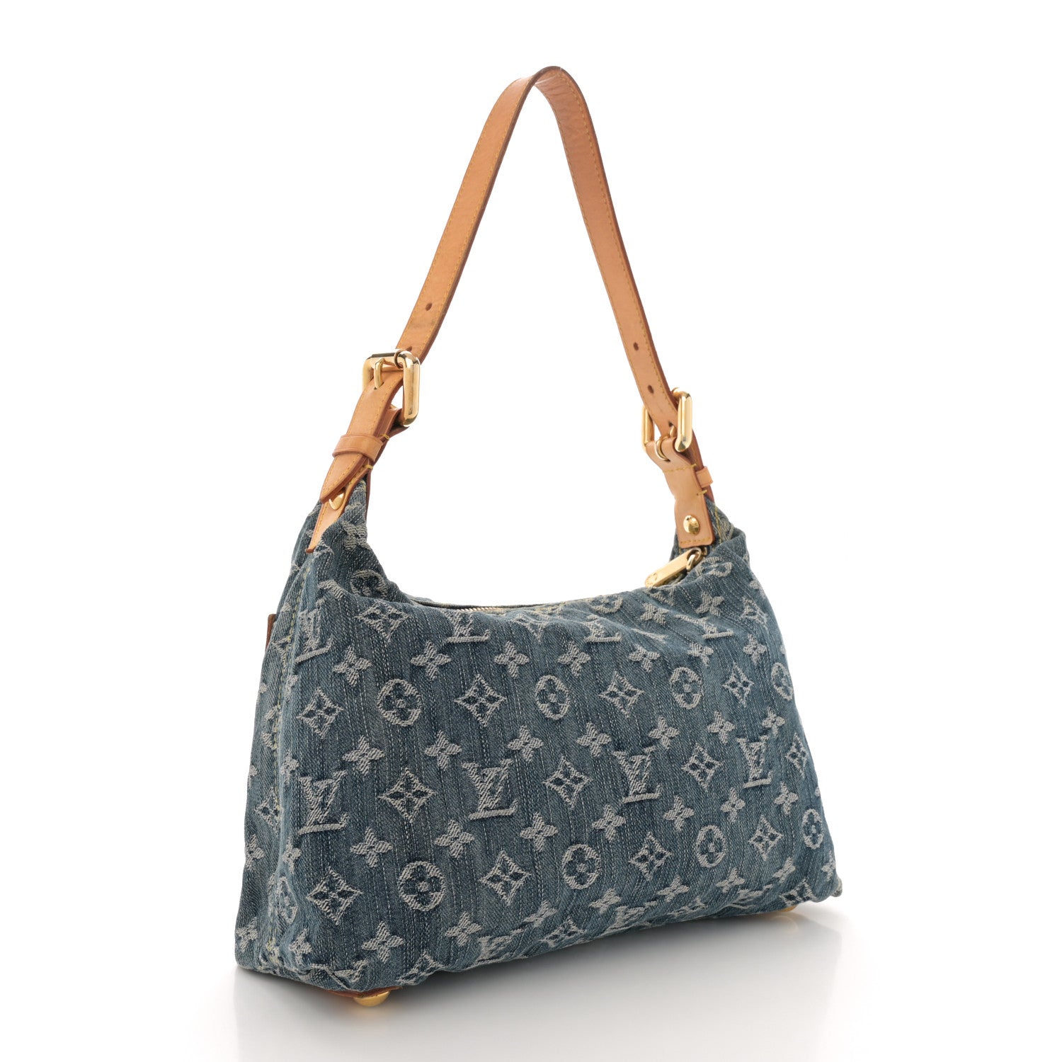 Louis Vuitton Monogram Denim Baggy PM Blue 3 of 10