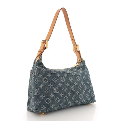 Louis Vuitton Monogram Denim Baggy PM Blue 3 of 10
