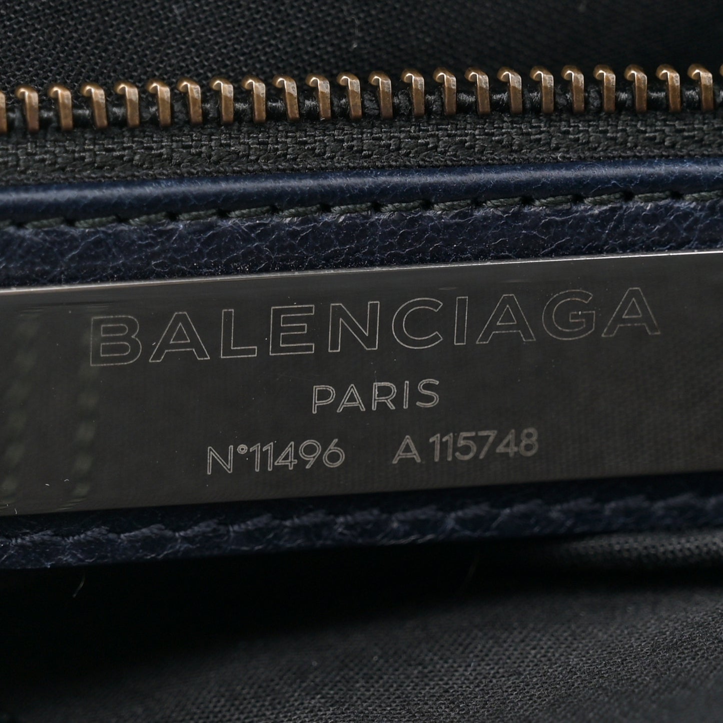 Agneau Classic Hardware City Bleu Nuit Dark Sea