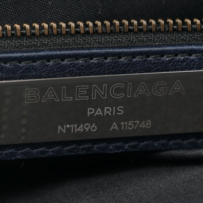 Balenciaga Agneau Classic Hardware City Bleu Nuit Dark Sea 7 of 12