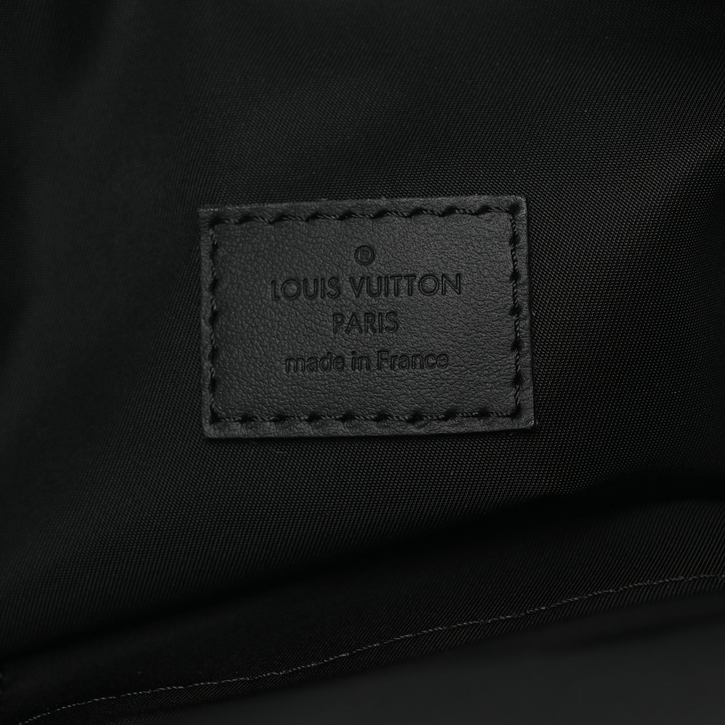 Calfskin Monogram Spotlight Comet Duffle Black Borealis