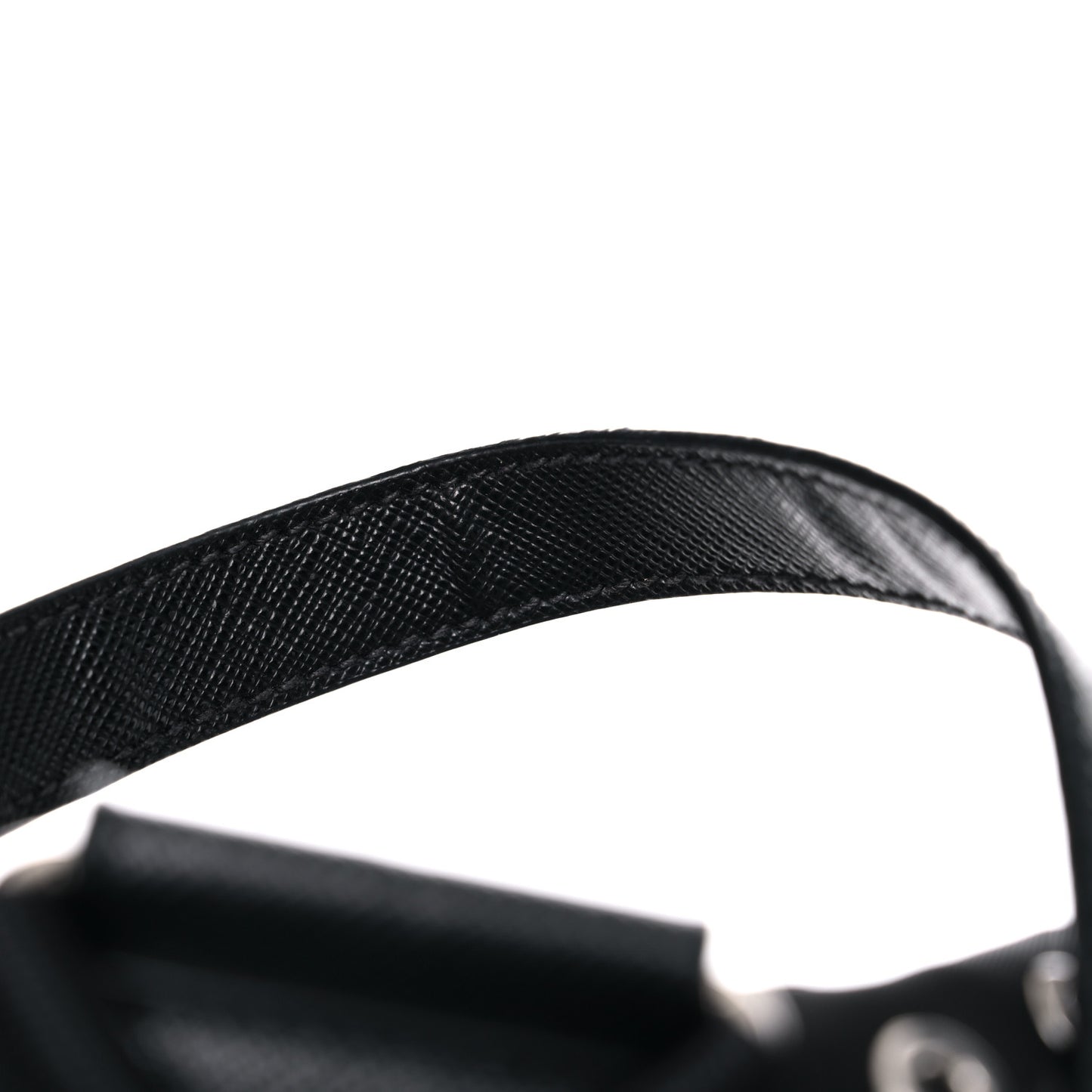 Tessuto Nylon Grommet Backpack Black