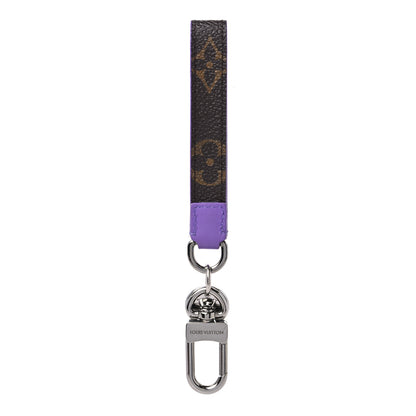Louis Vuitton Monogram Slim Dragonne Bag Charm Key Holder Purple 1 of 4