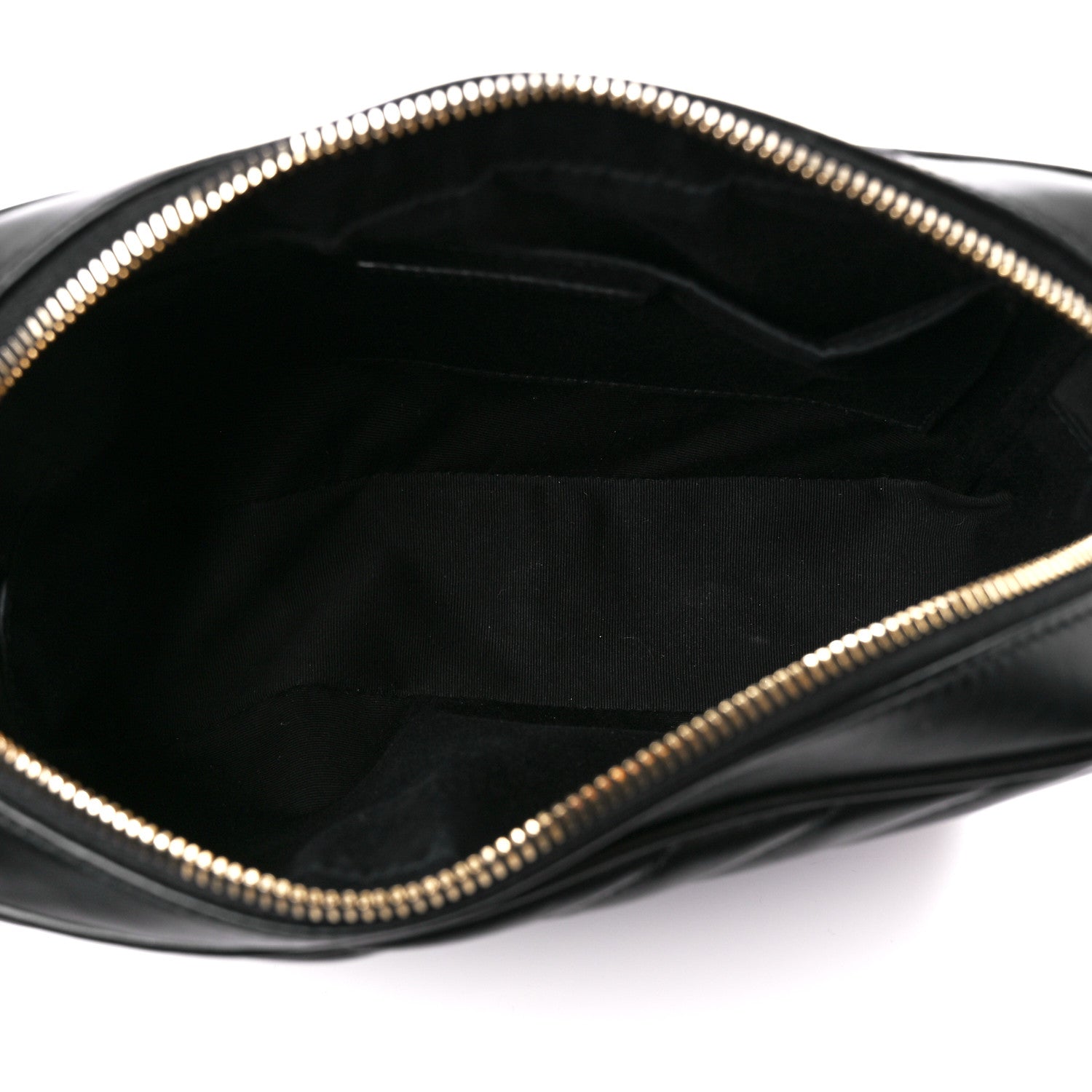 Saint Laurent Calfskin Matelasse Monogram Lou Camera Bag Black 5 of 10