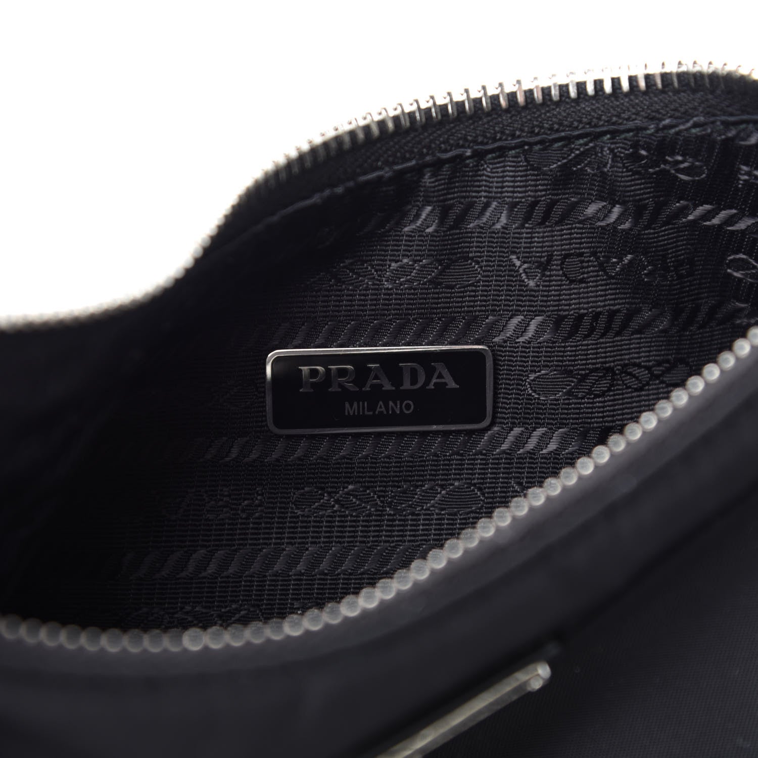 Prada Nylon Re-Edition 2005 Shoulder Bag Black 8 of 12