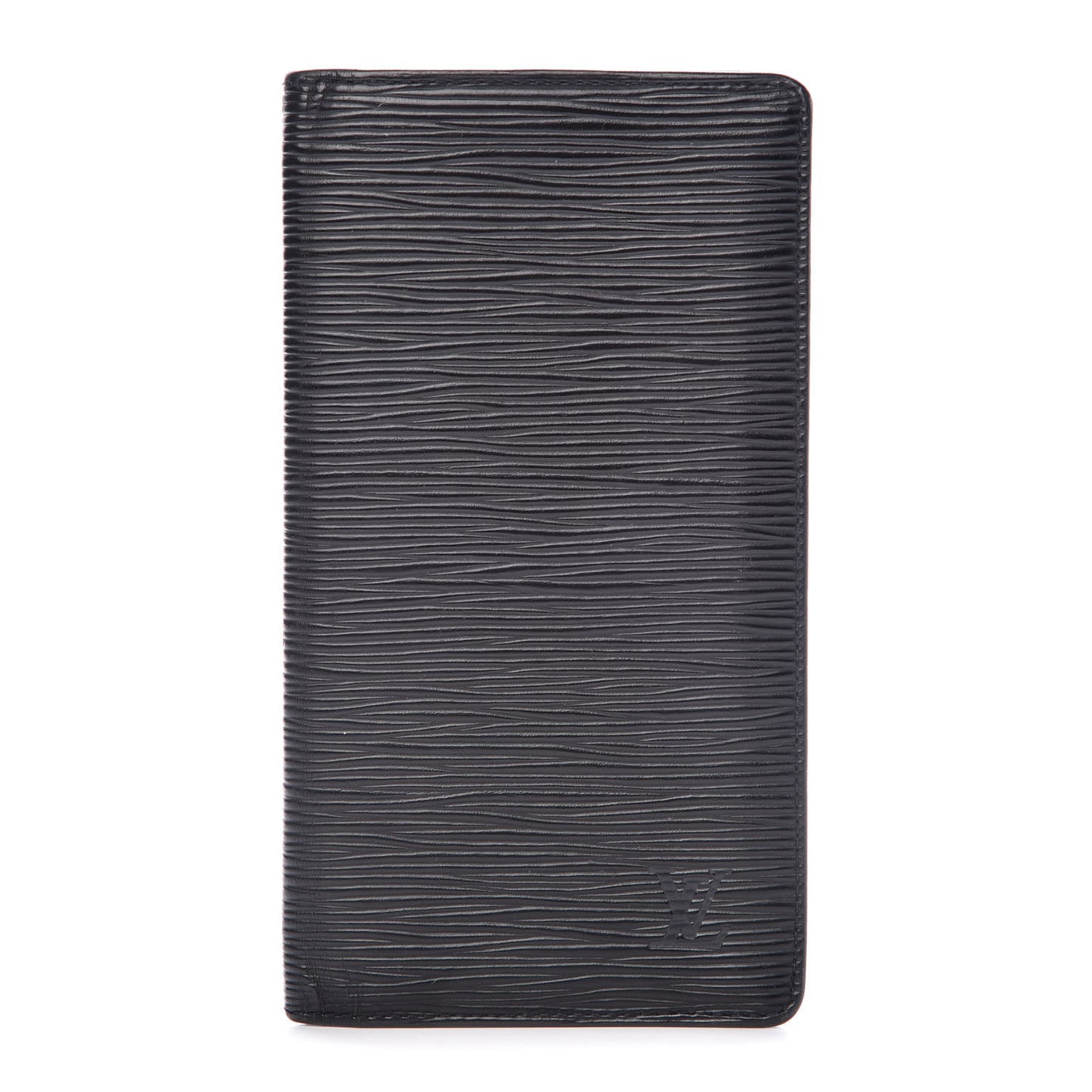 Epi Porte Valeurs Checkbook Wallet Black