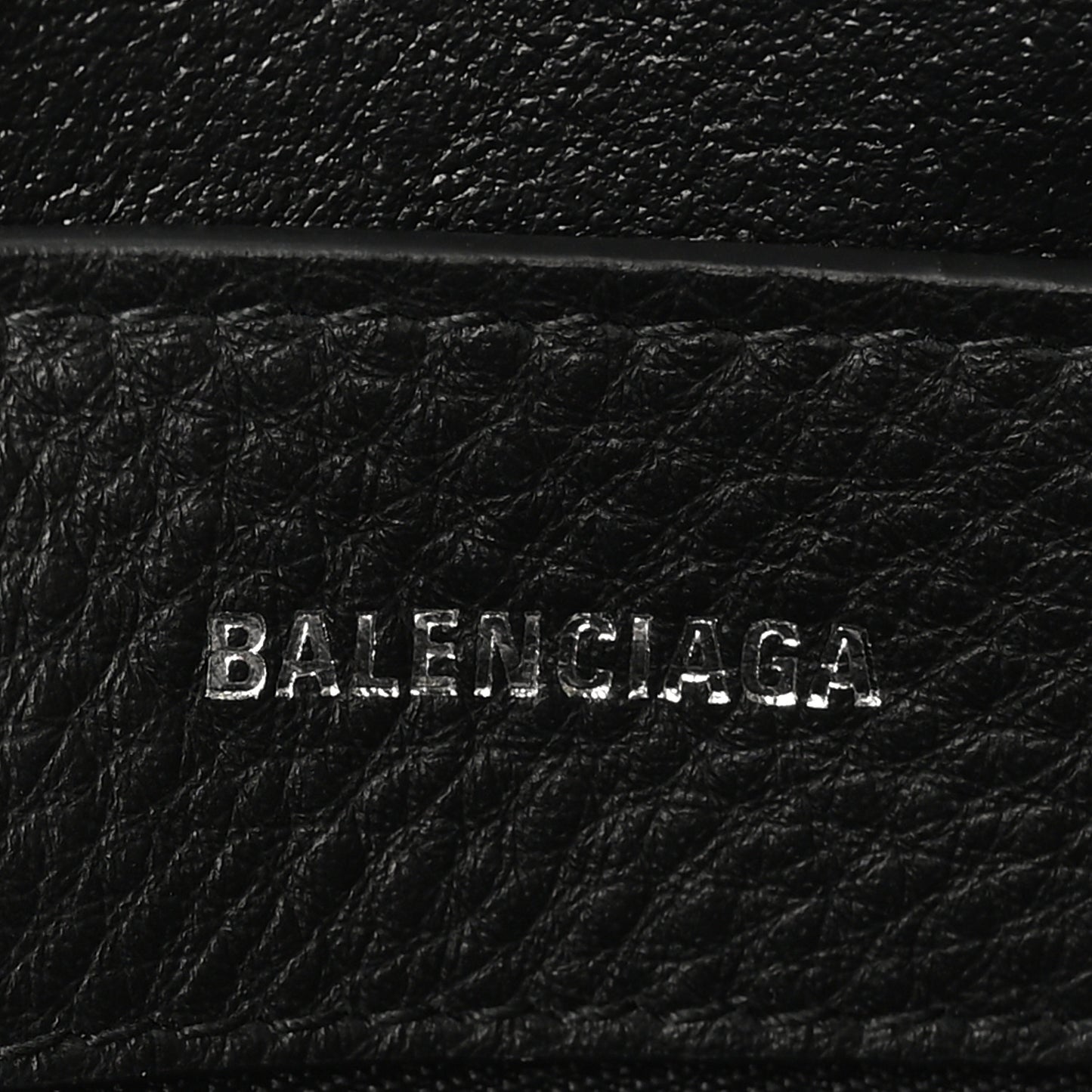 Smooth Calfskin Logo Double Sided XXS Everyday Tote Black White
