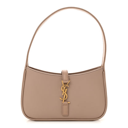 Saint Laurent Smooth Calfskin Le 5 A 7 Mini Hobo Rosy Sand 1 of 13