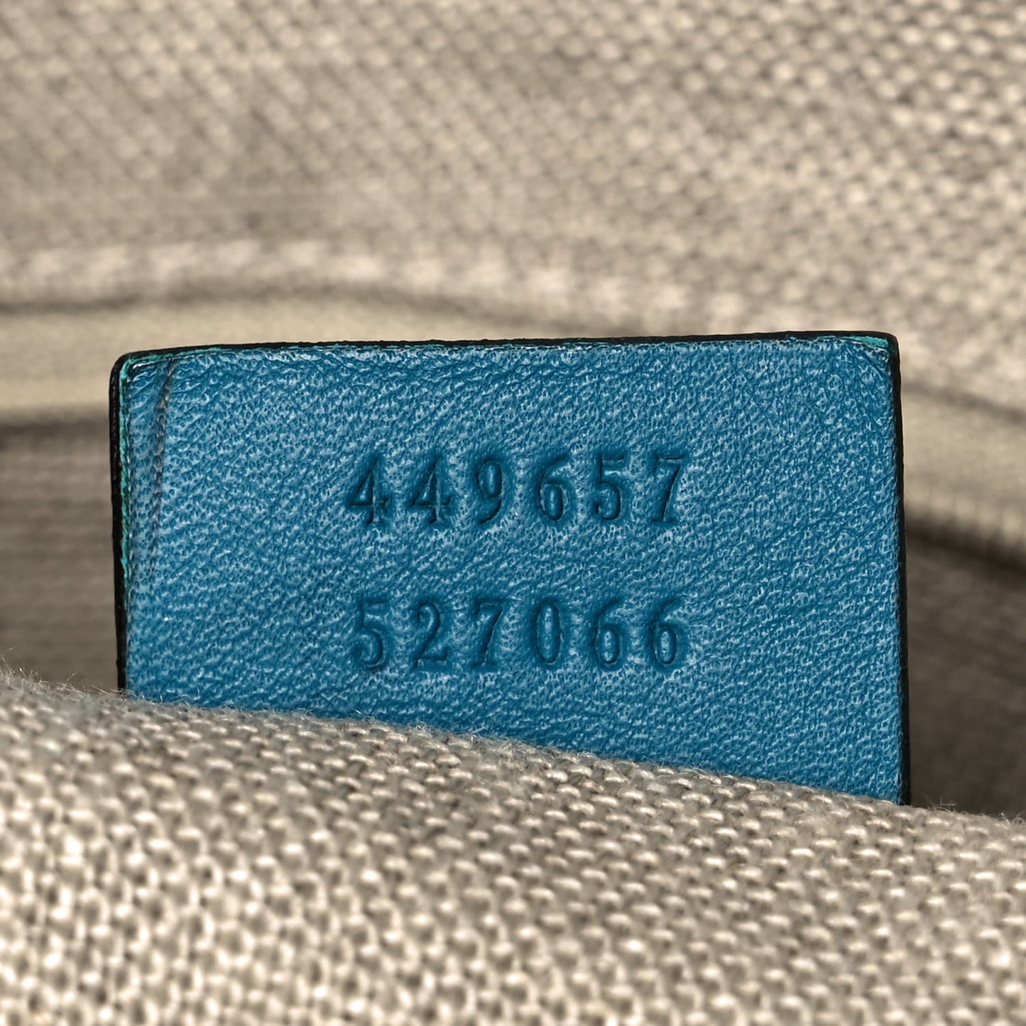 Soft Microguccissima Dome Satchel Deep Cobalt