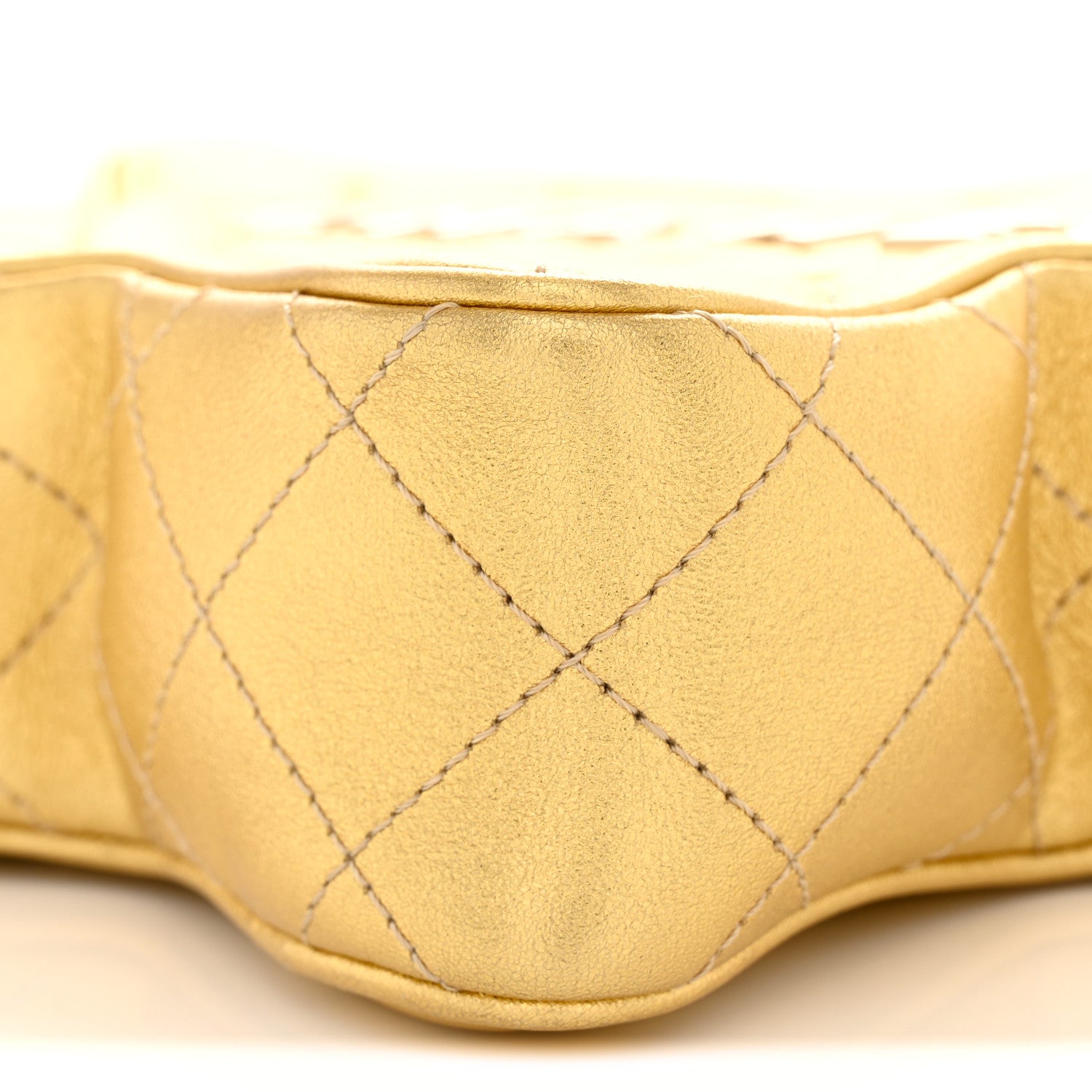 Chanel Metallic Lambskin Quilted Walk Of Fame Star Bag Gold 10 of 10