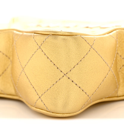 Chanel Metallic Lambskin Quilted Walk Of Fame Star Bag Gold 10 of 10