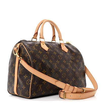 Louis Vuitton Monogram Speedy Bandouliere 30 3 of 13