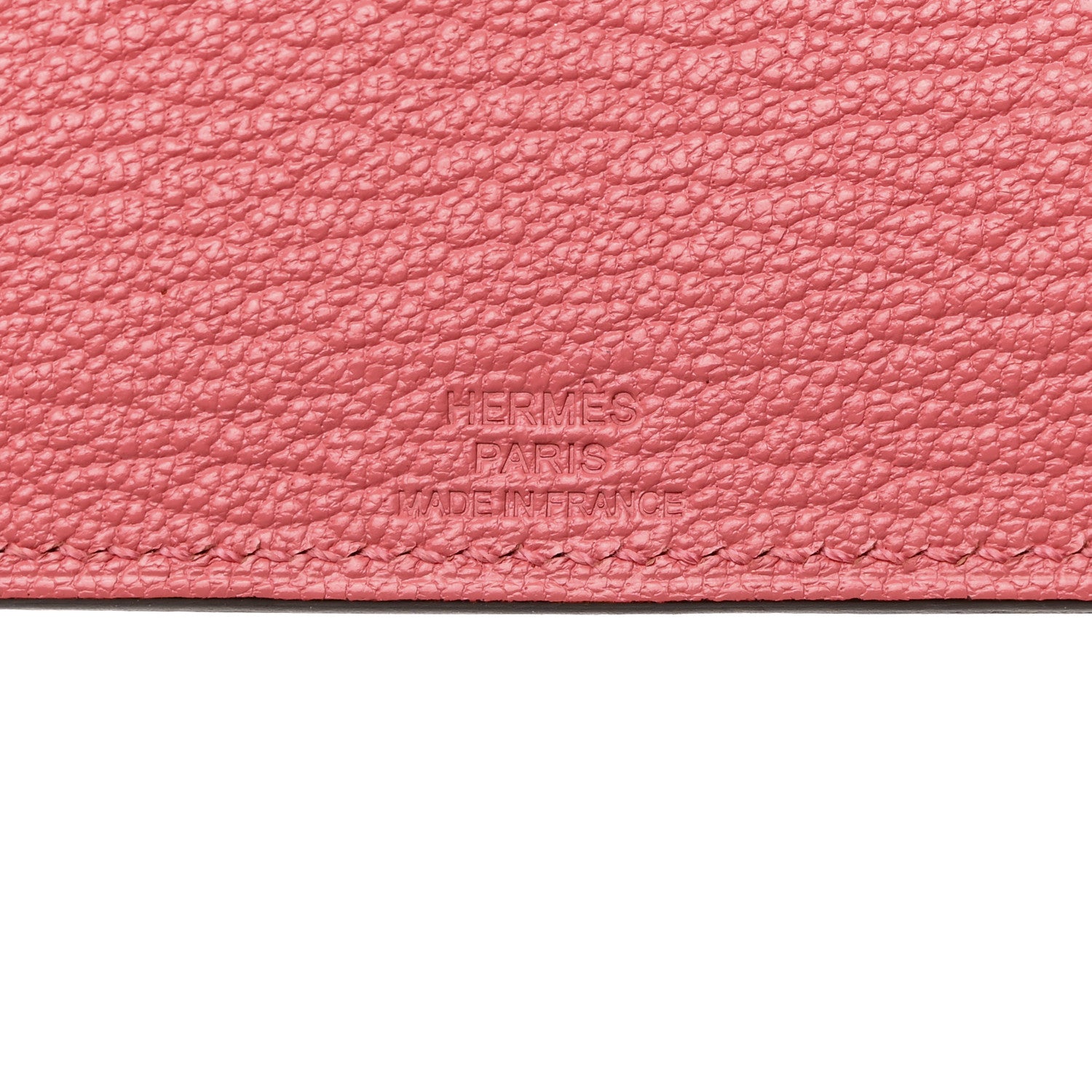 Hermes Chevre Mysore Tarmac PM Passport Holder Rose Ete 7 of 7