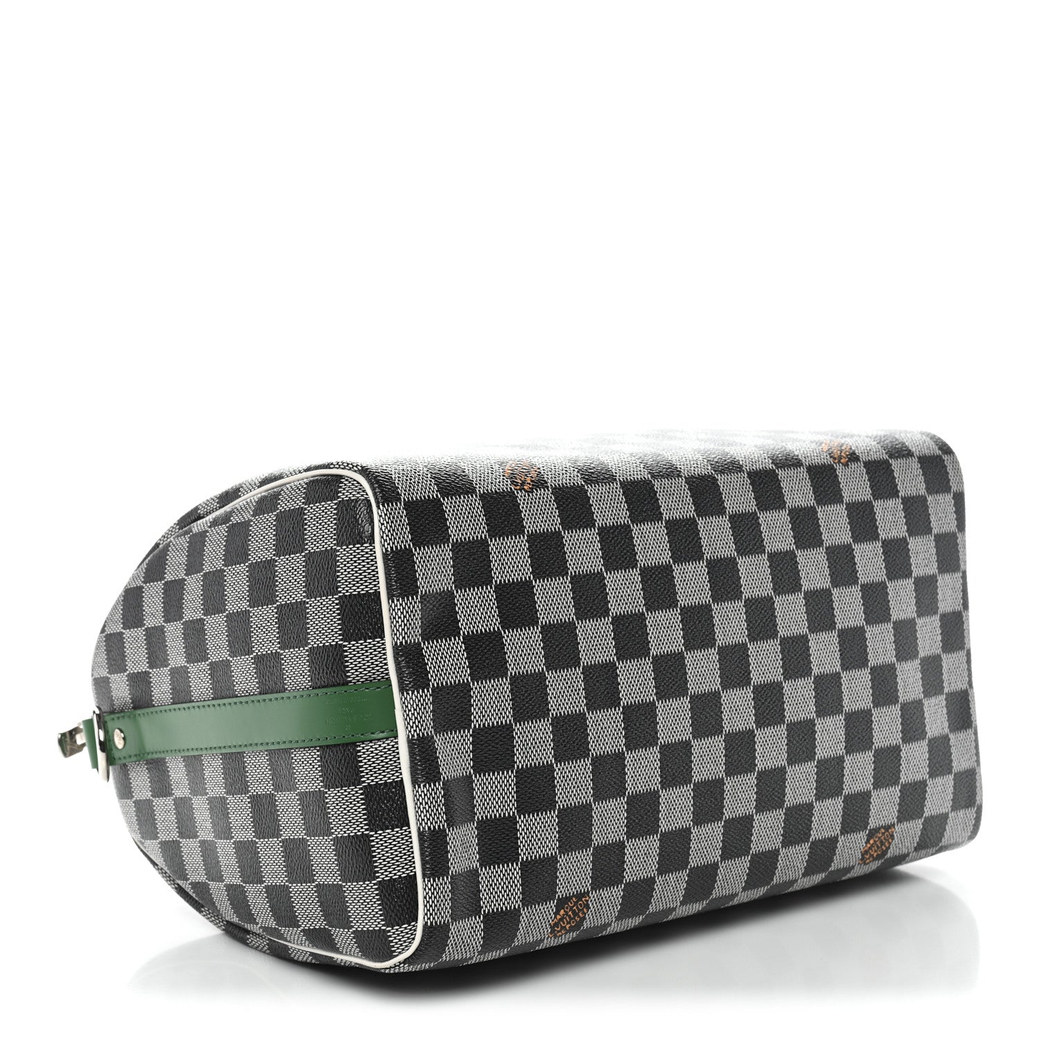 Louis Vuitton Damier Speedy Bandouliere 30 Black White 4 of 9