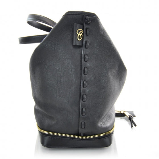 Chloe Leather Ellen Tote Black 5 of 9