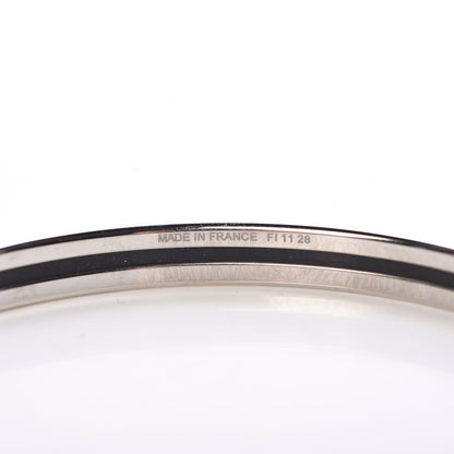Hermes Enamel Printed Extra Narrow Bracelet 62 5 of 6