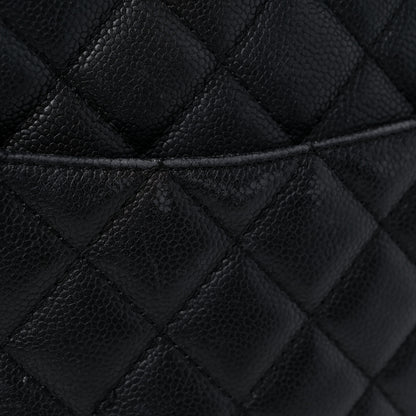 Chanel Caviar Quilted Grand Shopping Tote GST Black 16 of 24