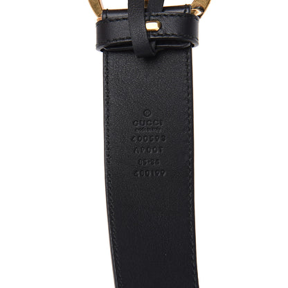 Gucci Calfskin Double G 40mm Belt 85 34 Black 6 of 6