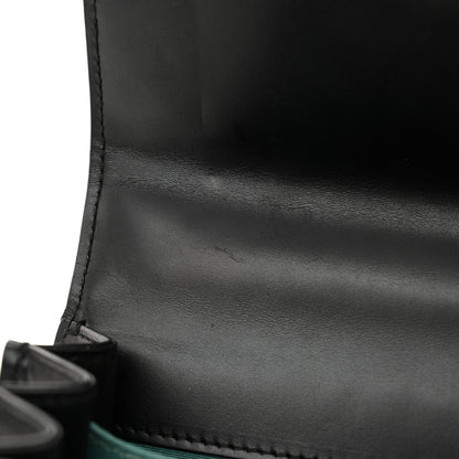 Bulgari Calfskin Serpenti Forever Top Handle Black 13 of 14