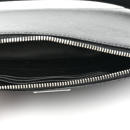 Prada Saffiano Mini Shoulder Bag Black 3 of 7