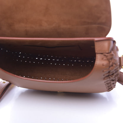 Christian Dior Grained Calfskin Medium Whipstitched Bobby Bag Dark Tan 7 of 9