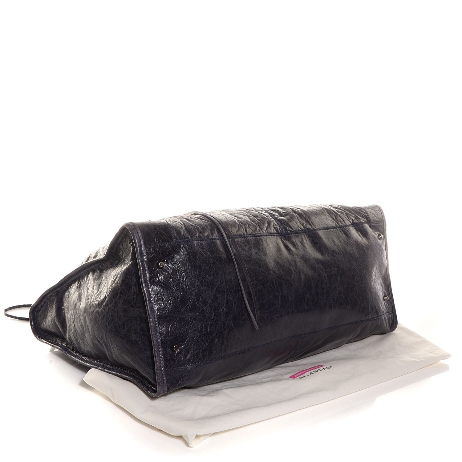 Balenciaga Chevre Classic Hardware Weekender Ink 4 of 11