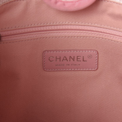 Chanel Woven Straw Raffia Mini Deauville Tote Pink 12 of 13