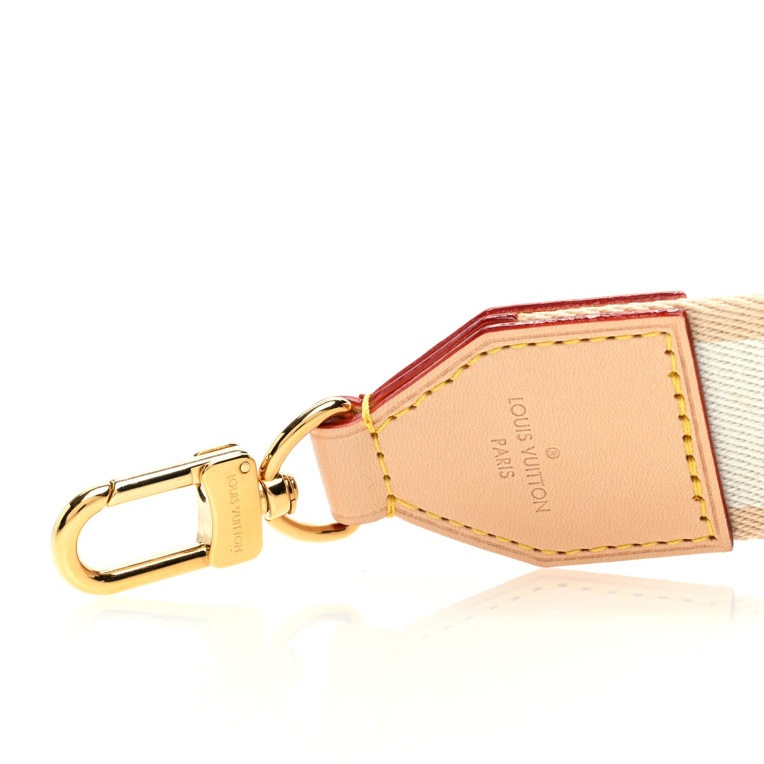 Louis Vuitton Monogram Vibe LV Shoulder Strap Beige White 3 of 3