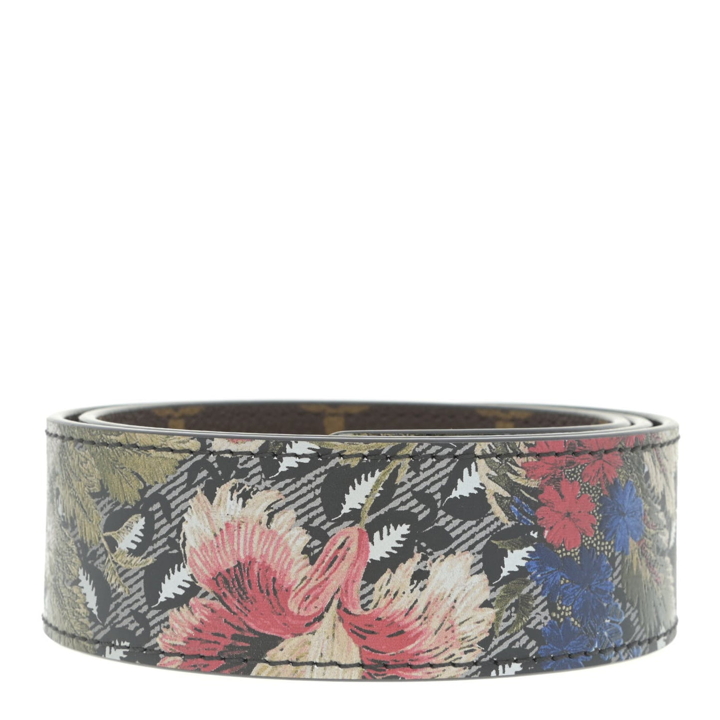 Monogram Printed Bandouliere Reversible Shoulder Strap