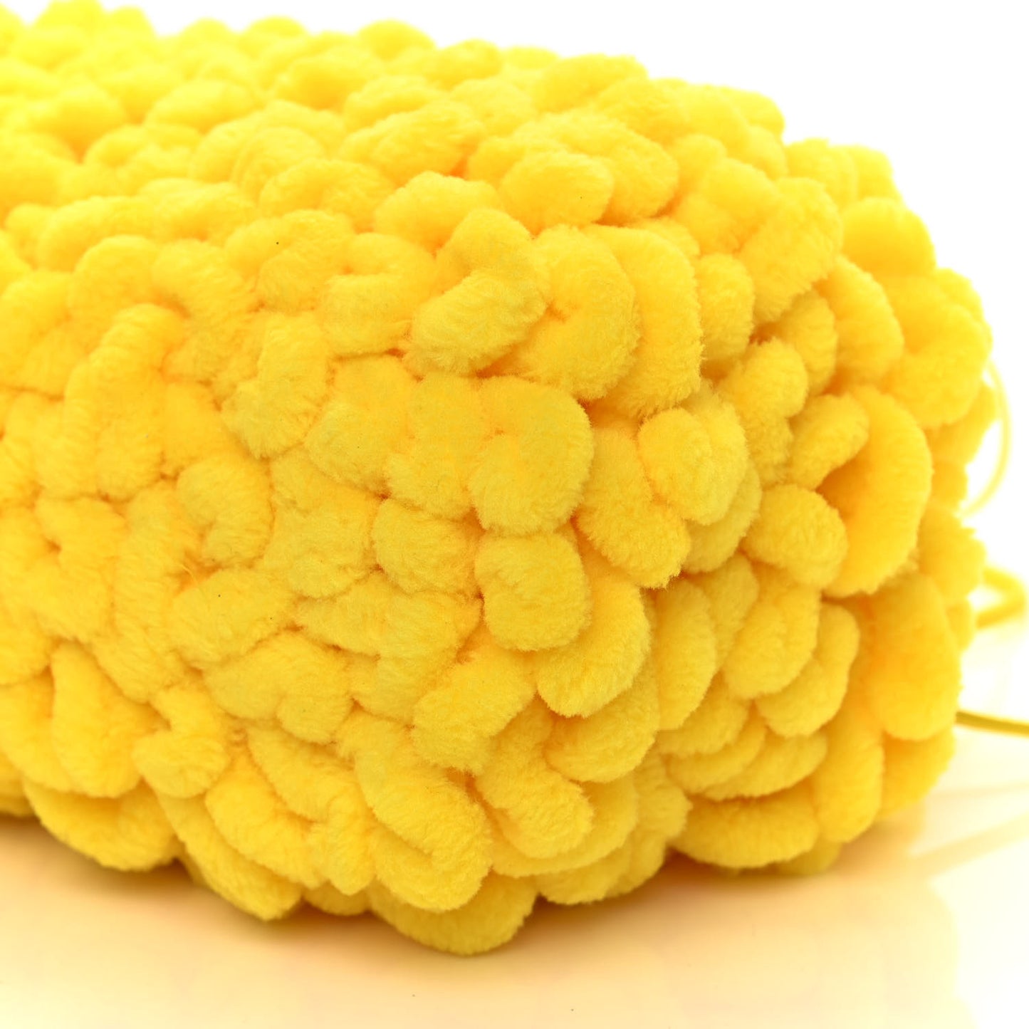 Chenille The Mini Pouch Lemon