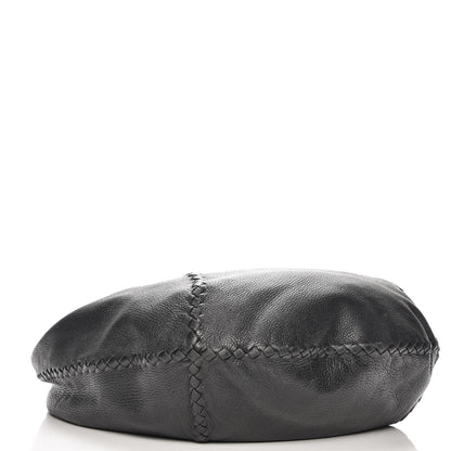 Bottega Veneta Cervo Deerskin Large Hobo Nero Black 4 of 7