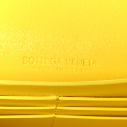 Bottega Veneta Nappa Intrecciato Long Andiamo Top Handle Clutch Sulfur 6 of 9