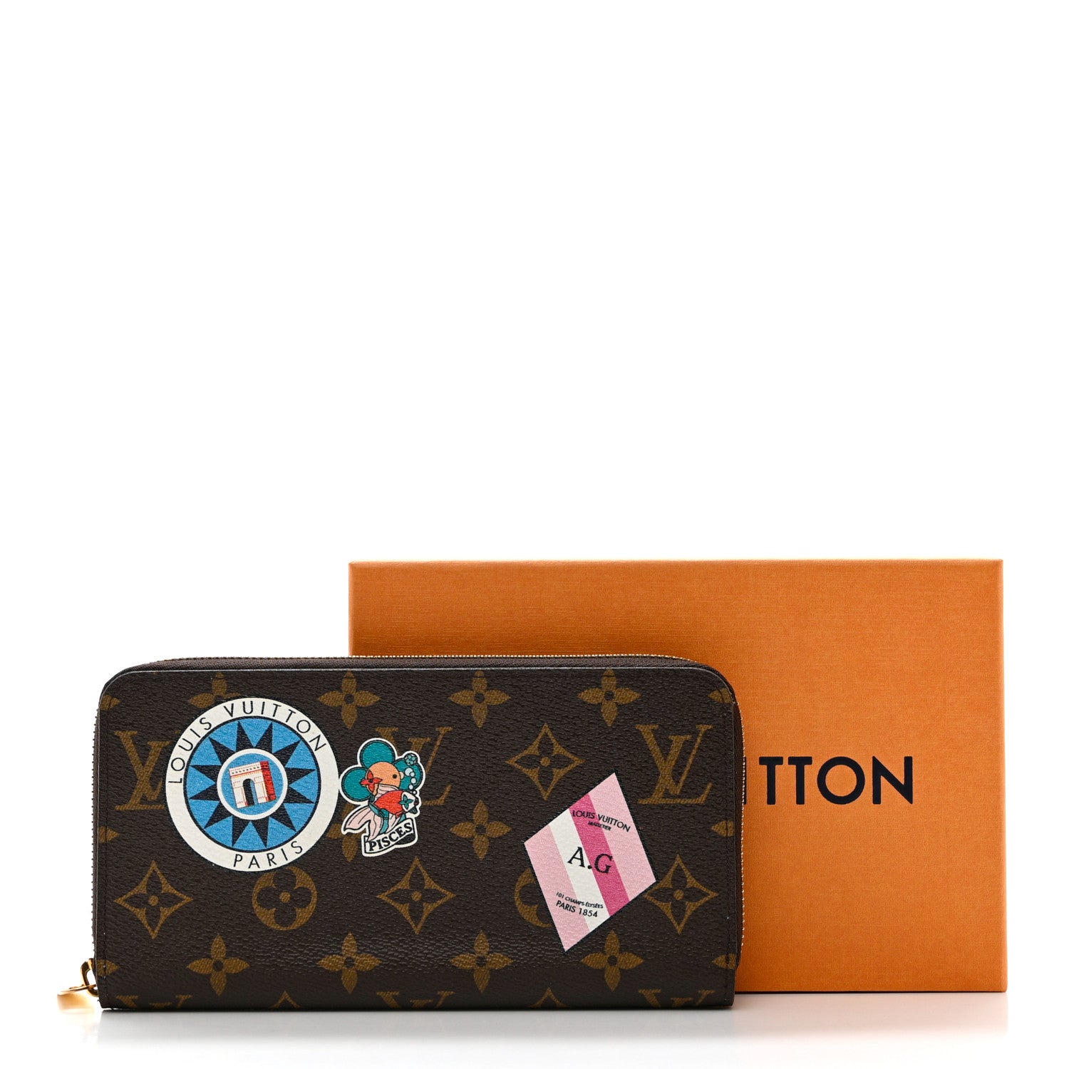 Louis Vuitton Monogram My LV World Tour Zippy Wallet 7 of 7