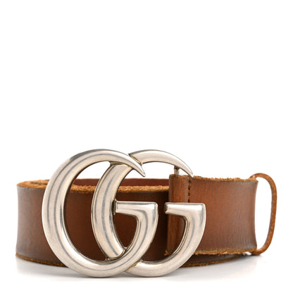 Gucci Faded Calfskin Double G 40mm Belt 95 38 Cuir 1 of 7