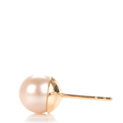 Christian Dior Pearl Mise En Dior Tribal Earrings Pink 4 of 6