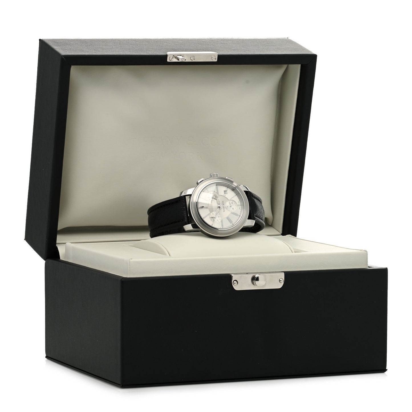 Stainless Steel Alligator 39mm Mark Coupe Chronograph Quartz Watch