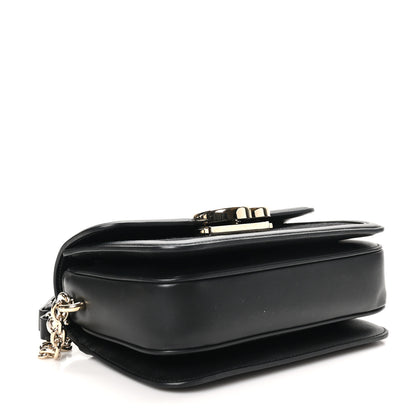 Gucci Crepe Wool Silk GG Monogram Go Small Shoulder Bag Black 5 of 10